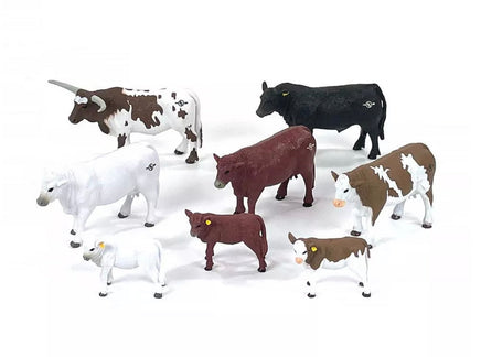 Cow Set 8 Pieces - ToyTime