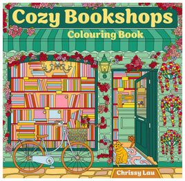 Cozy Bookshops Colouring Book - ToyTime