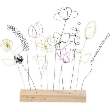 Craft Crush Wire Flowers - ToyTime