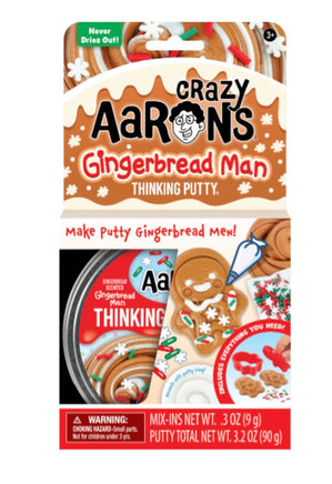 Crazy Aarons Gingerbread Man Mix It Kit 4inch Tins - ToyTime