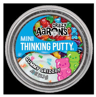Crazy Aarons Mini Gummy Grizzly 2inch Tins - ToyTime