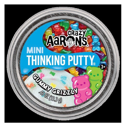 Crazy Aarons Mini Gummy Grizzly 2inch Tins - ToyTime
