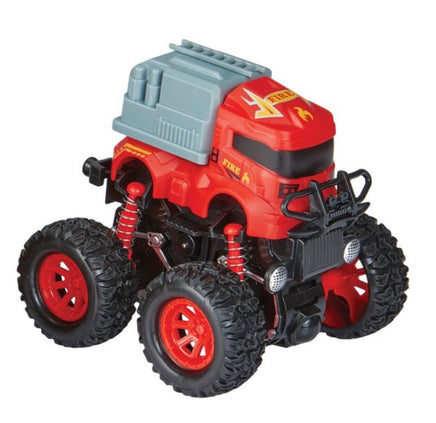 Crazy Truck Friction Powered Stunt Vehicles Assortment - ToyTime