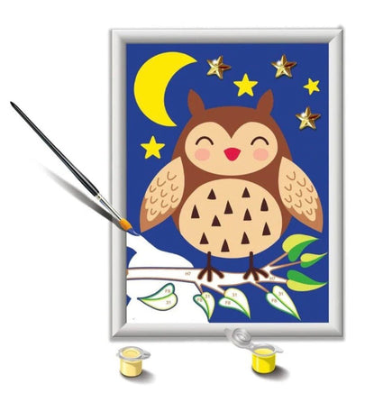 CreArt Owl Paint by Number - ToyTime
