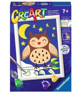 CreArt Owl Paint by Number - ToyTime