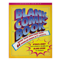 Create Your Own Comic Book Blank - ToyTime