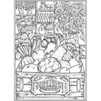 Creative Haven Country Farm Scenes Coloring Book - ToyTime