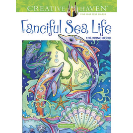 Creative Haven Fanciful Sea Life Coloring Book - ToyTime