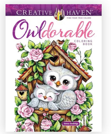 Creative Haven Owldorable Coloring Book - ToyTime