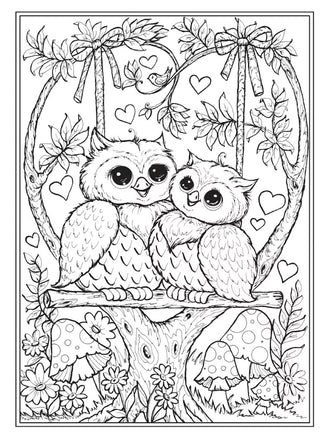 Creative Haven Owldorable Coloring Book - ToyTime