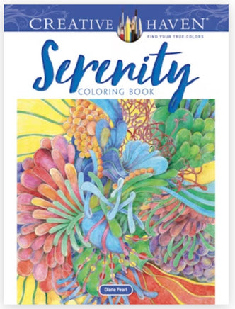 Creative Haven Serenity Coloring Book - ToyTime