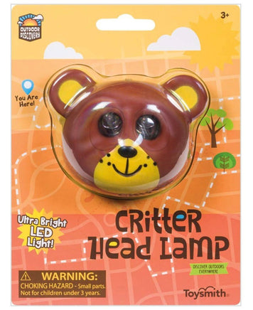 Critter Head Lamp Lights..@Toysmith - ToyTime
