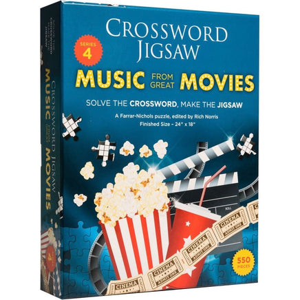 Crossword Jigsaw Music From Great Movies - ToyTime