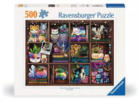 Cubby Cats and Succulents 500pc Puzzle - ToyTime