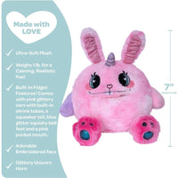 Cuddle Monster Stuffed Animal Fidget Toy - Bunny Hugs - ToyTime