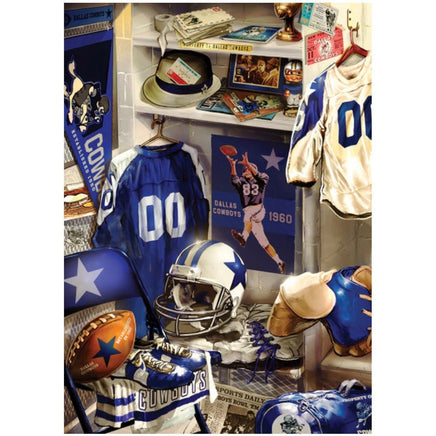 Dallas Cowboys Locker Room Puzzle - ToyTime