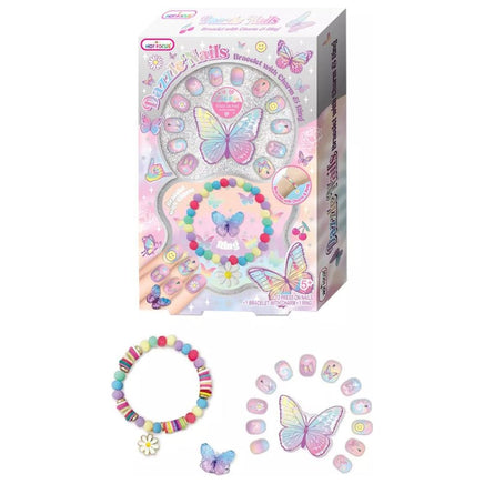 Dazzle nails rainbow - Tie Dye Butterfly - ToyTime