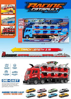 Deformation Racing/Ejection/Transport Trailer Car Set - ToyTime