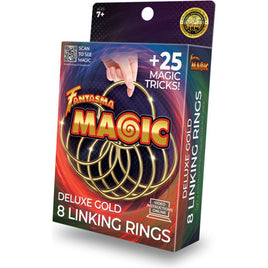 Deluxe gold 8 linking rings - ToyTime