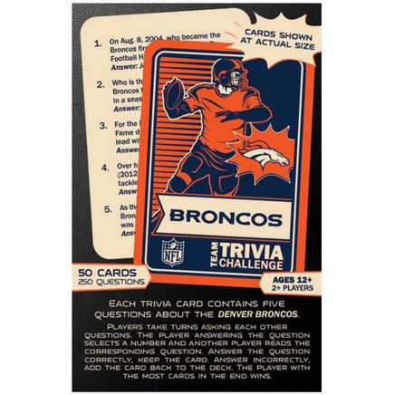 Denver Broncos Trivia - ToyTime