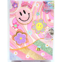 Diary With locks & Key, Groovy Flower - ToyTime