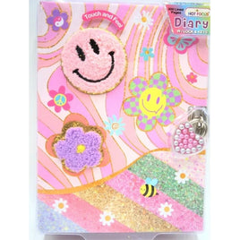 Diary With locks & Key, Groovy Flower - ToyTime