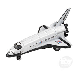 Die Cast Pull Back Space Shuttle 5 inch - ToyTime