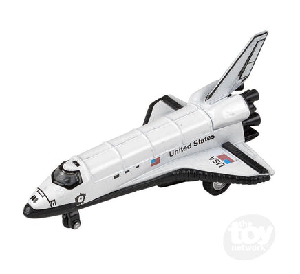 Die Cast Pull Back Space Shuttle 5 inch - ToyTime