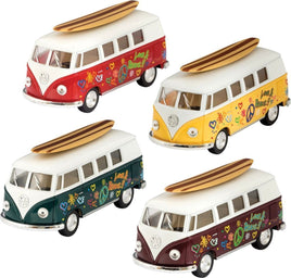 DieCast 62' Vw Bus &Surfboard...@schylling - ToyTime