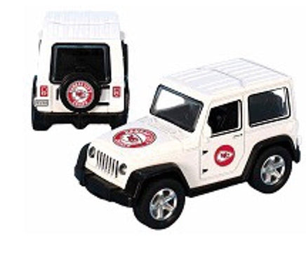 Diecast ATV Pullback Chiefs Jeep - ToyTime