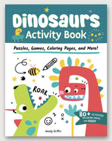Dinosaur Activity Book 80 plus - ToyTime