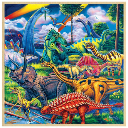 Dinosaur Friends 48 Piece Wooden Puzzle - ToyTime