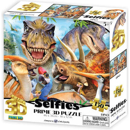 Dinosaur Selfie Howard Robinson 3D Jigsaw Puzzle - ToyTime