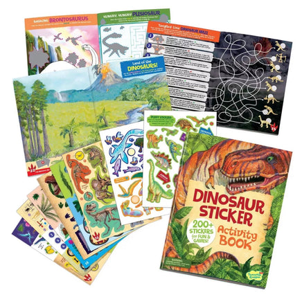 Dinosaur Sticker Activity Book - ToyTime