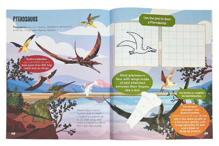 Dinosaur Sticker Activity Book - ToyTime