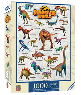 Dinosaur World 1000pcs - ToyTime