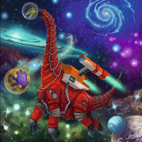 Dinosaurs in space 3x49pcs - ToyTime