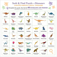 Dinosaurs seek and find 100pc puzzle - ToyTime