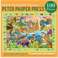 Dinosaurs seek and find 100pc puzzle - ToyTime