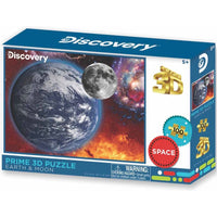 Discovery Earth & Moon 100pc - ToyTime