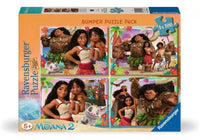 Disney Moana Bumper Pack 4x100pc Puzzles - ToyTime
