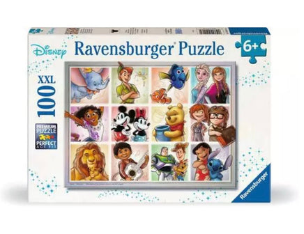 Disney Multi Character 100pc Puzzle - ToyTime