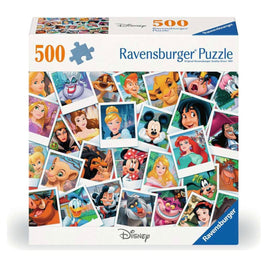 Disney Portraits 500pc Puzzle - ToyTime