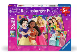 Disney Princess 3x49 pc Puzzles - ToyTime
