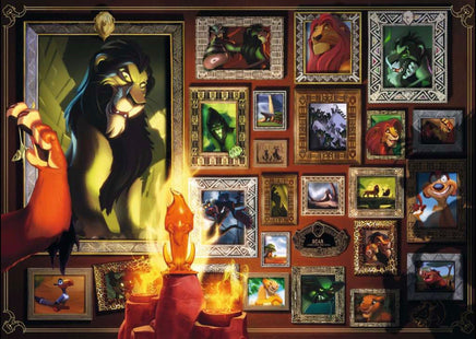 Disney Scar Villainous 1000pc puzzle - ToyTime