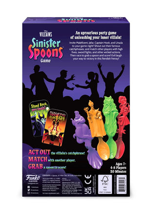 Disney Villains Sinister Spoons Game - ToyTime