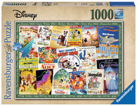 Disney Vintage Movie Posters 1000 pc Puzzle - ToyTime