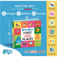 Ditty Bird First 100 Places - ToyTime