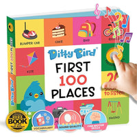 Ditty Bird First 100 Places - ToyTime