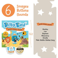 Ditty Bird Safari Animal Sounds - ToyTime